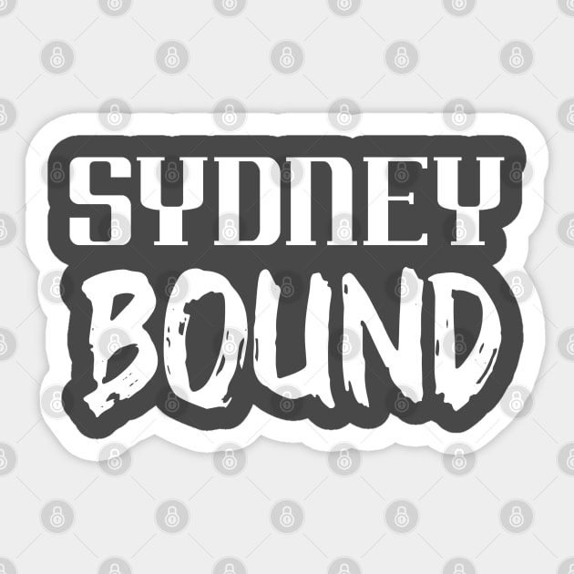 Sydney holiday. Perfect present for mother dad father friend him or her Sticker by SerenityByAlex